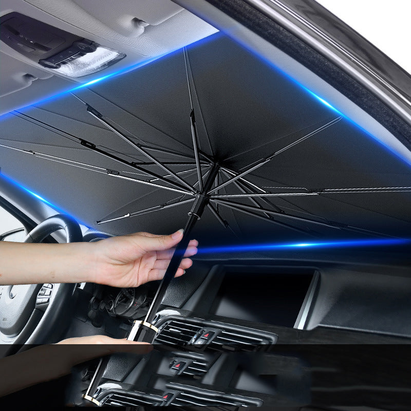 Foldable Windshield Sunshade Umbrella