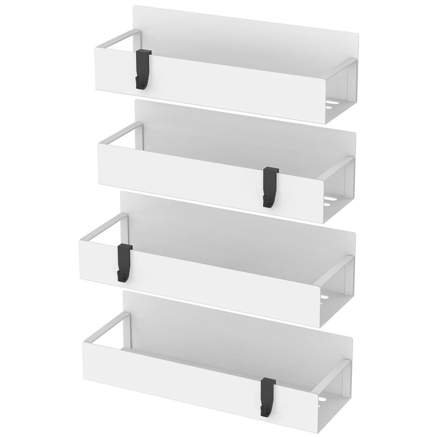 Magnetic No-Punch Refrigerator Side Shelf Rack – image 5