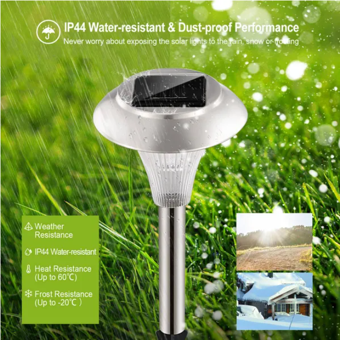 4-Pack Solar Garden Lights for Outdoor Use – image 4