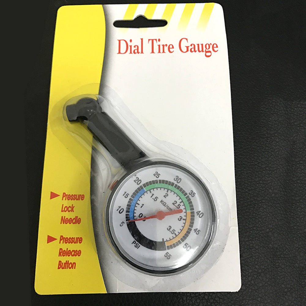 High-Precision Mechanical Tire Pressure Gauge with Metal Case – image 3